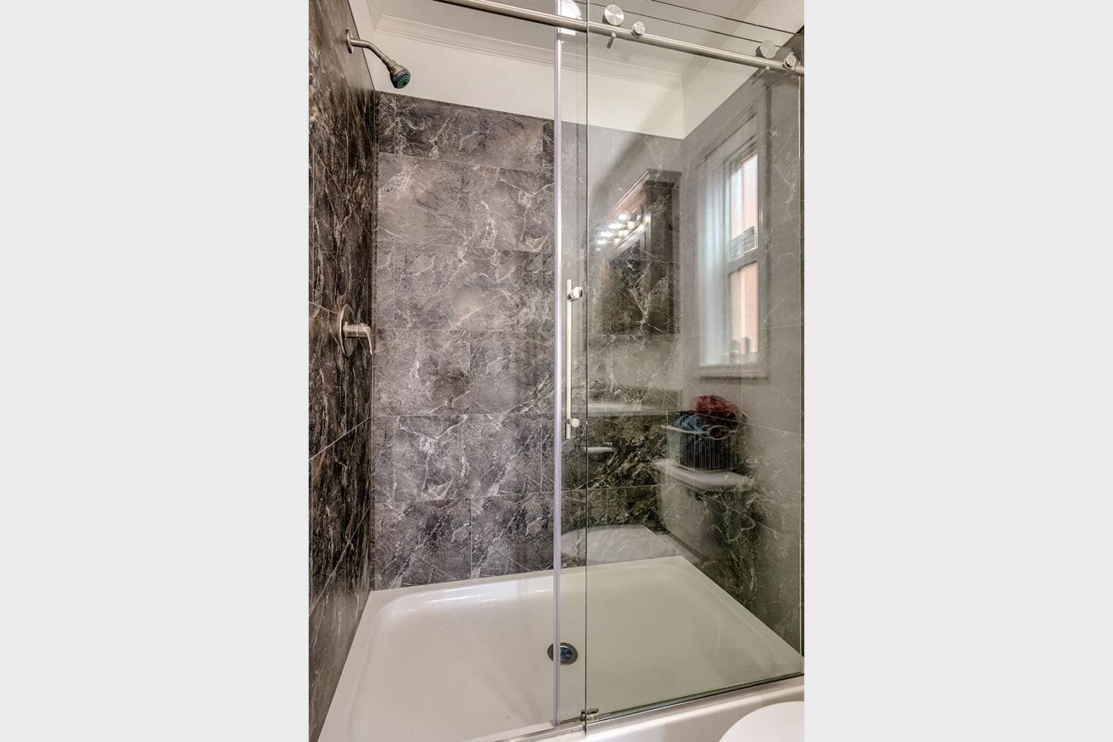 Country cottage bathroom home features