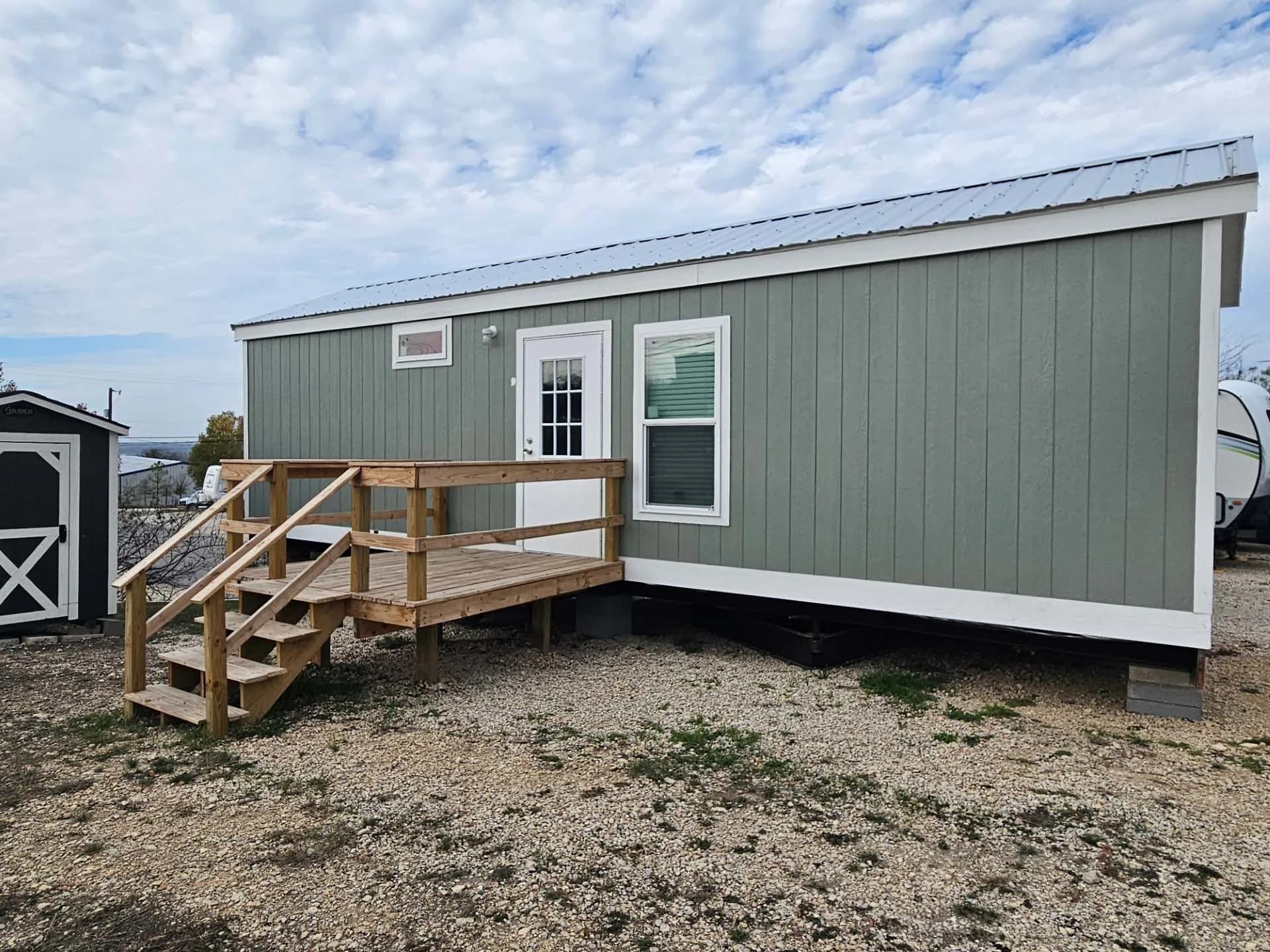 The terra hero, elevation, and exterior home features