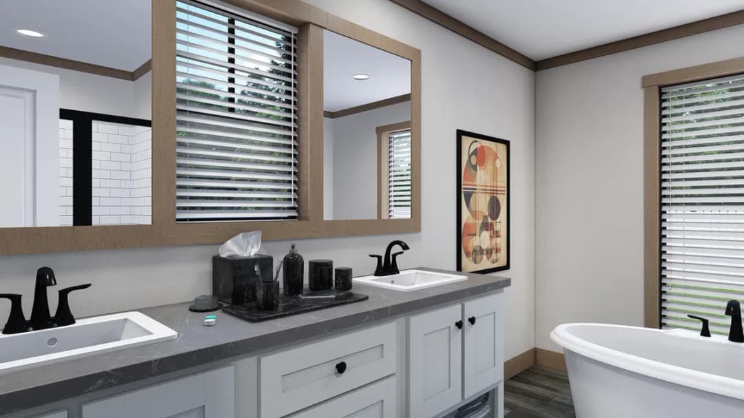Everett elite bathroom home features
