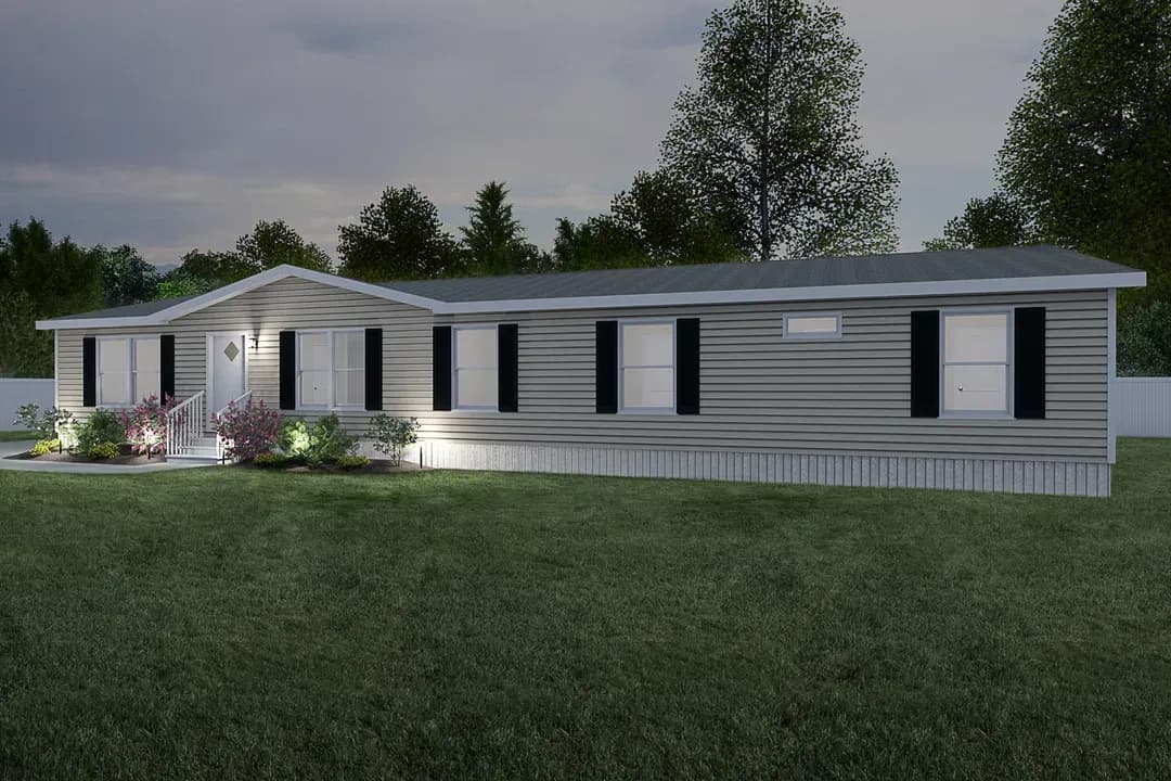 The bayside elevation and exterior home features