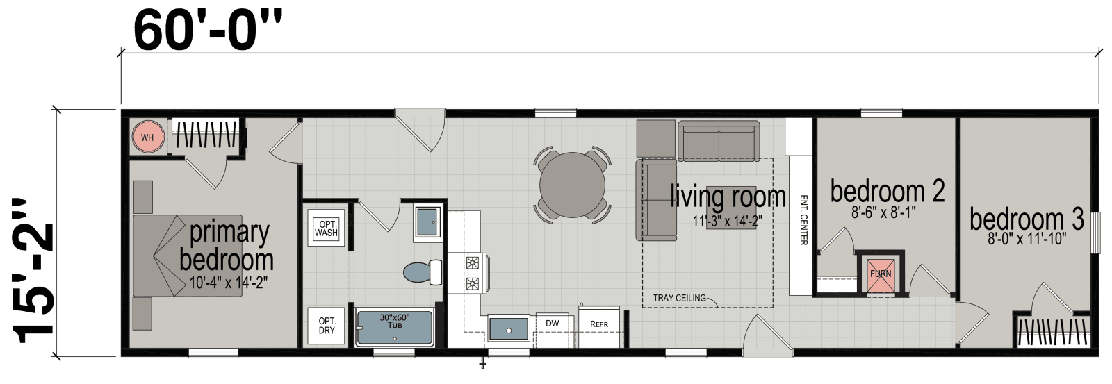 Ensure max floor plan home features