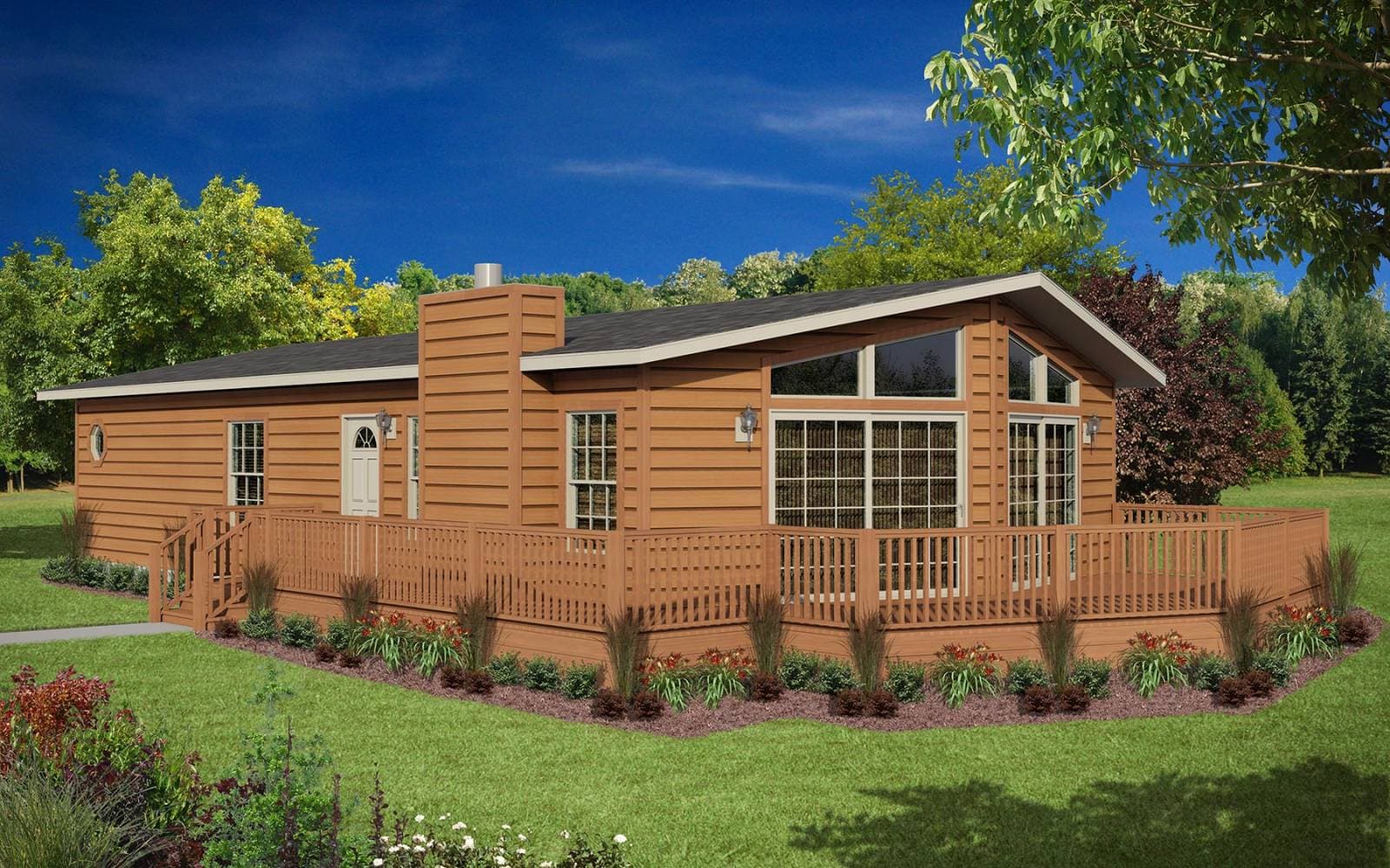 Wood manor d502 hero, elevation, and exterior home features