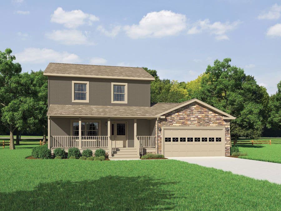 Adams ii hero, elevation, and exterior home features