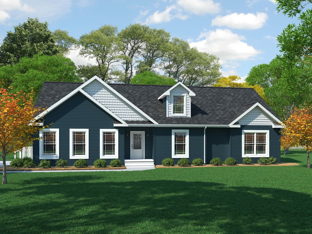 Ultra ranch 2p2401-x hero, elevation, and exterior home features