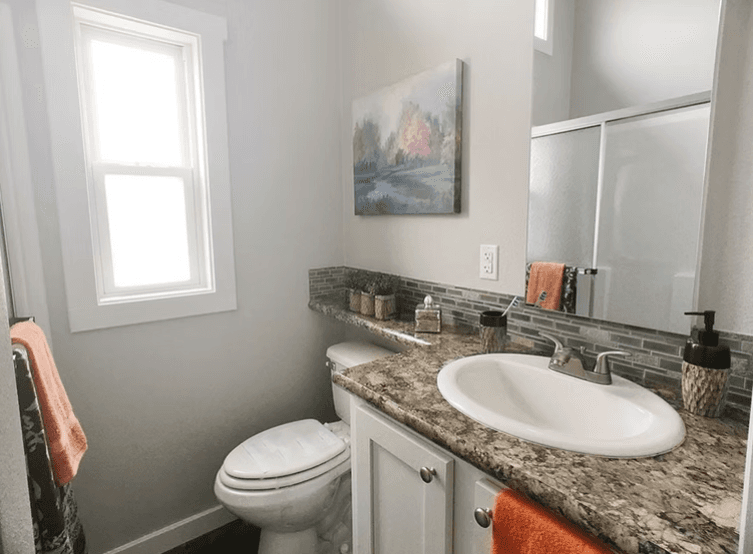 Still water bathroom home features