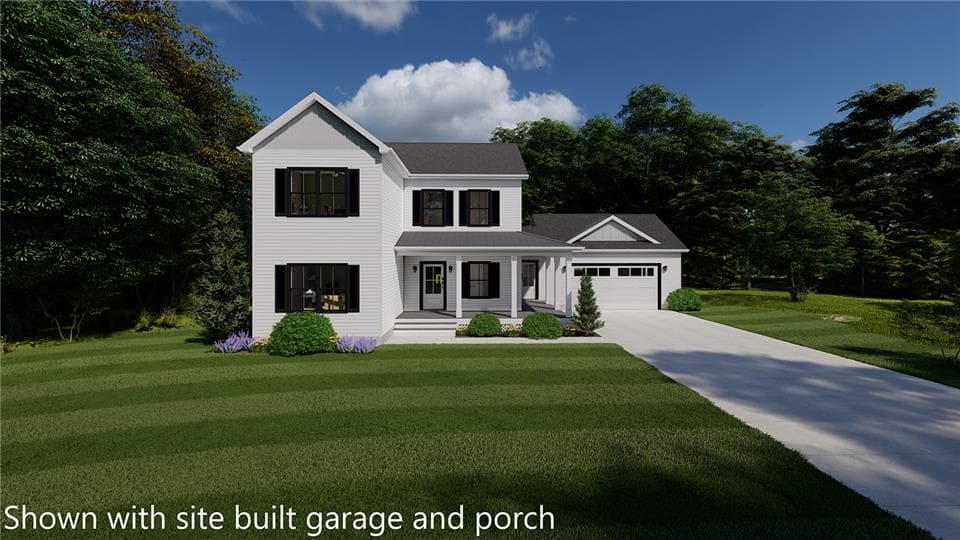 Jennings hero, elevation, and exterior home features