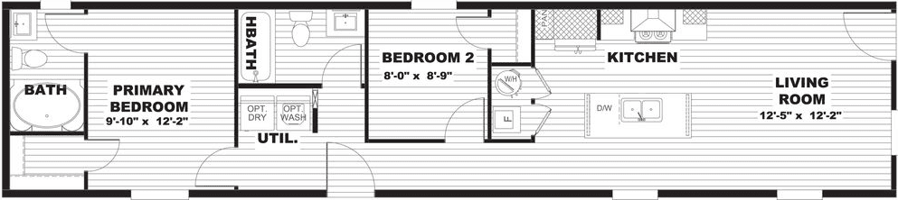 Cortes floor plan home features