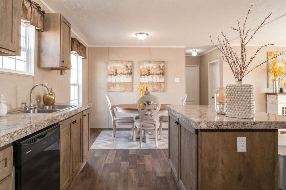 The eagle 52 kitchen home features