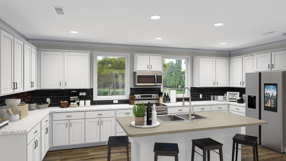 The denali kitchen home features