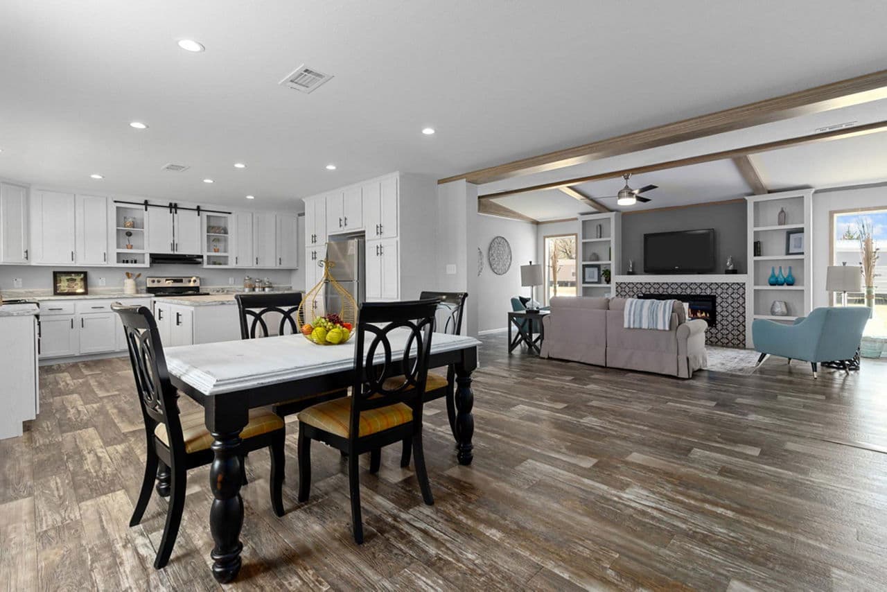 The magnolia interior home features