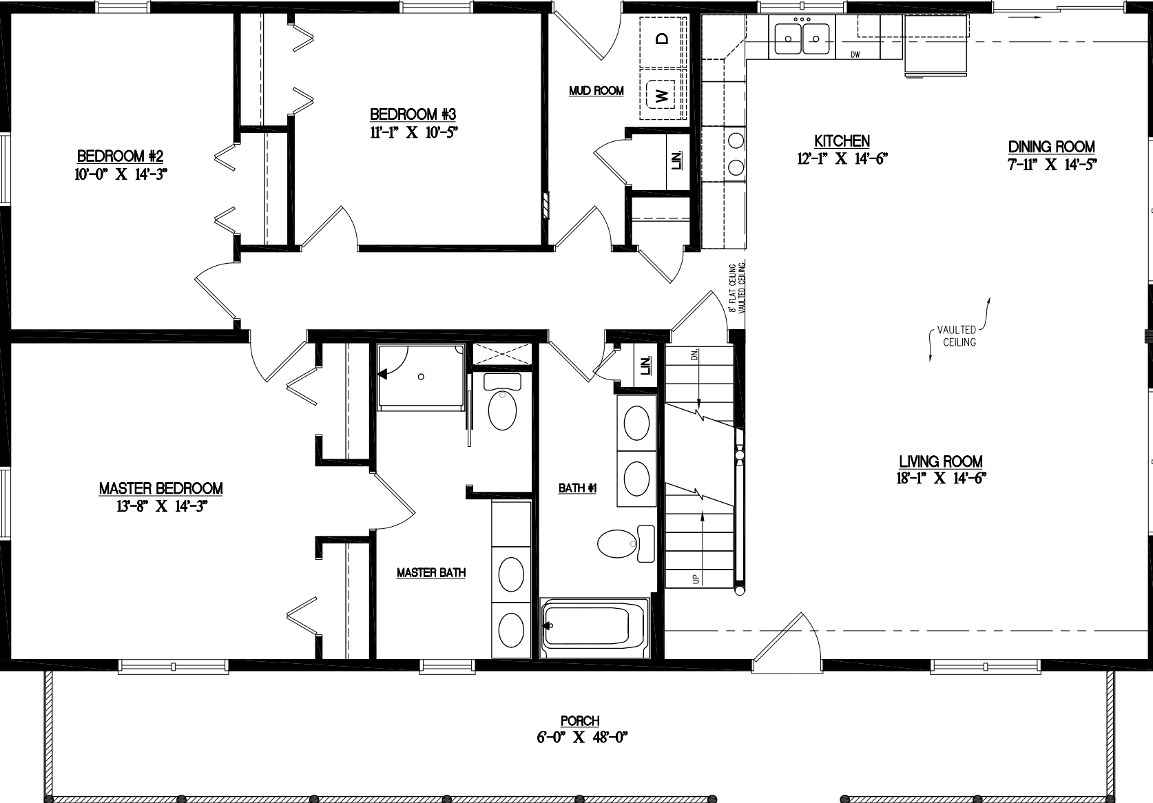 Glacier 3052 floor plan home features