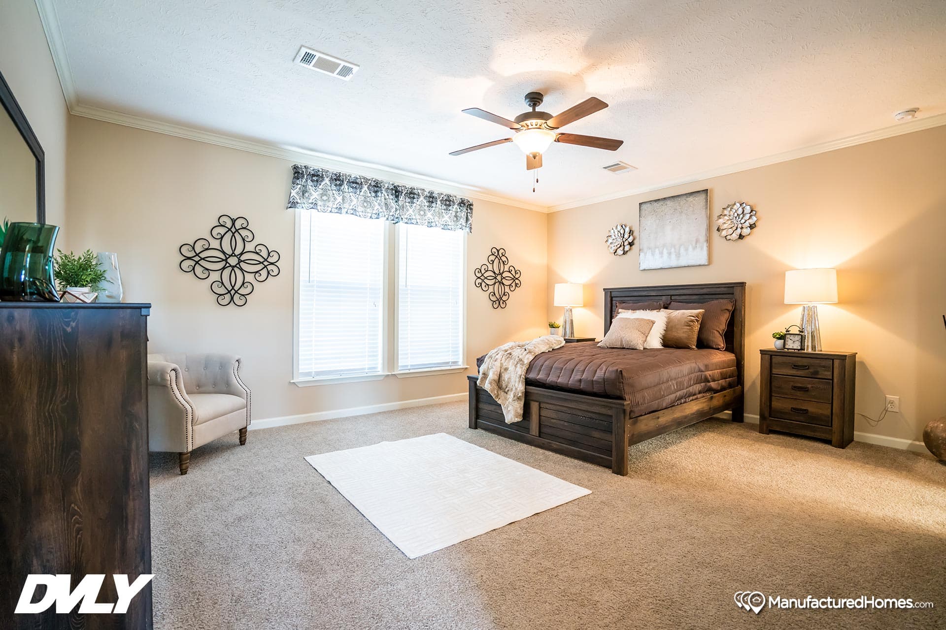 The avonlea bedroom home features