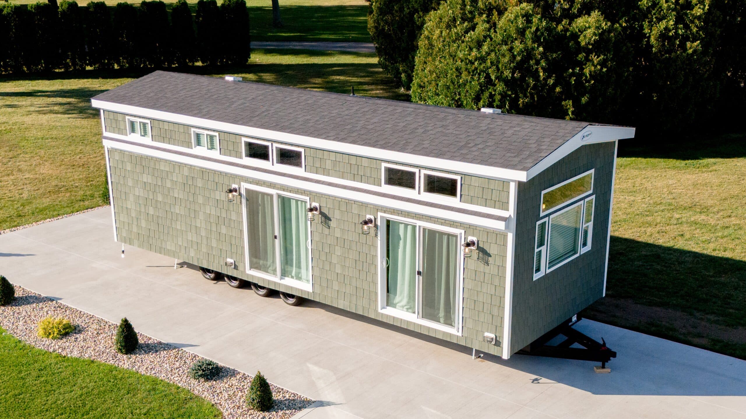 Island 6376 elevation and exterior home features