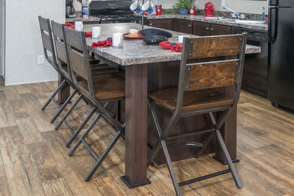 Astro creations singlewide 1a2025-v kitchen home features