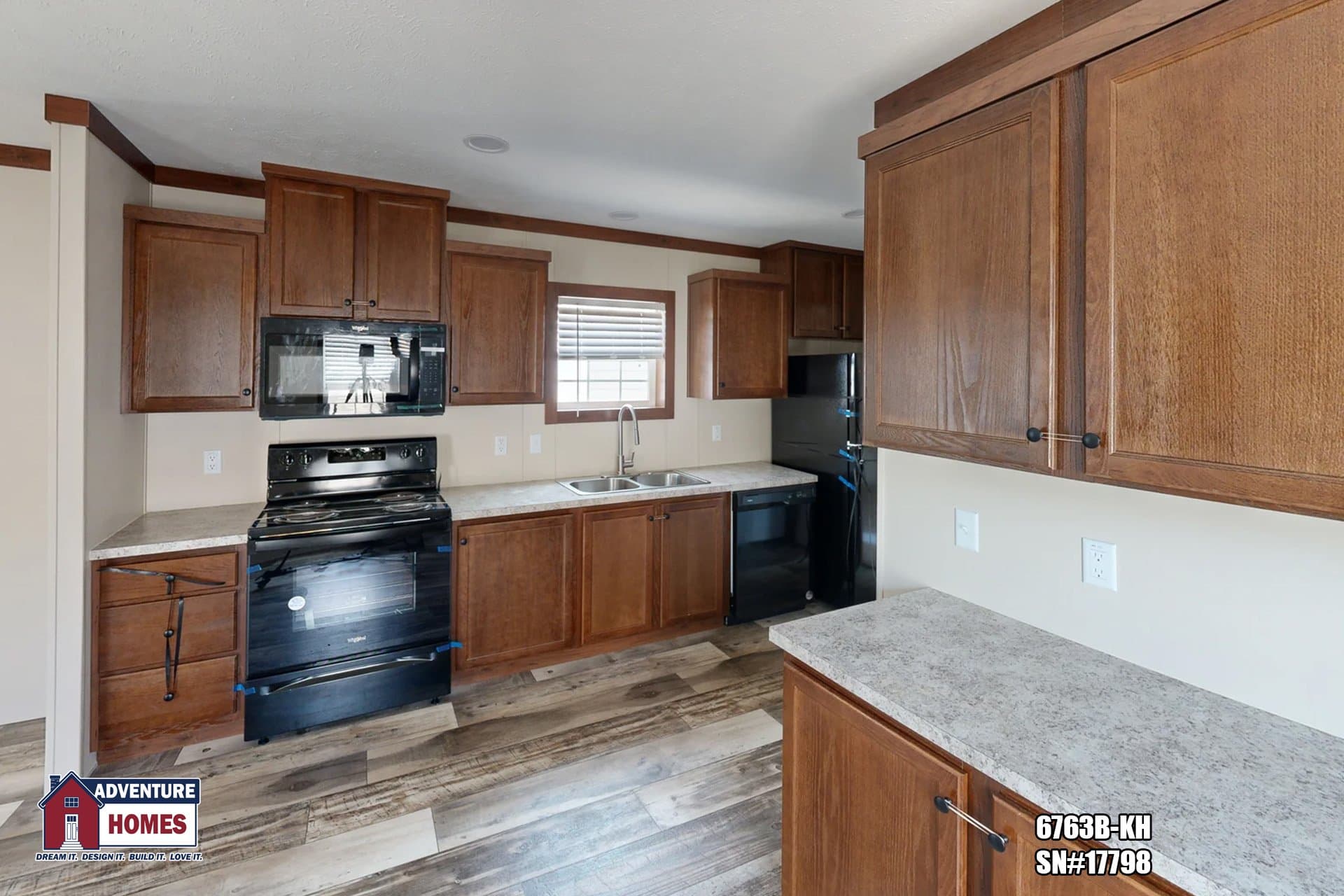 6763b-kh kitchen home features