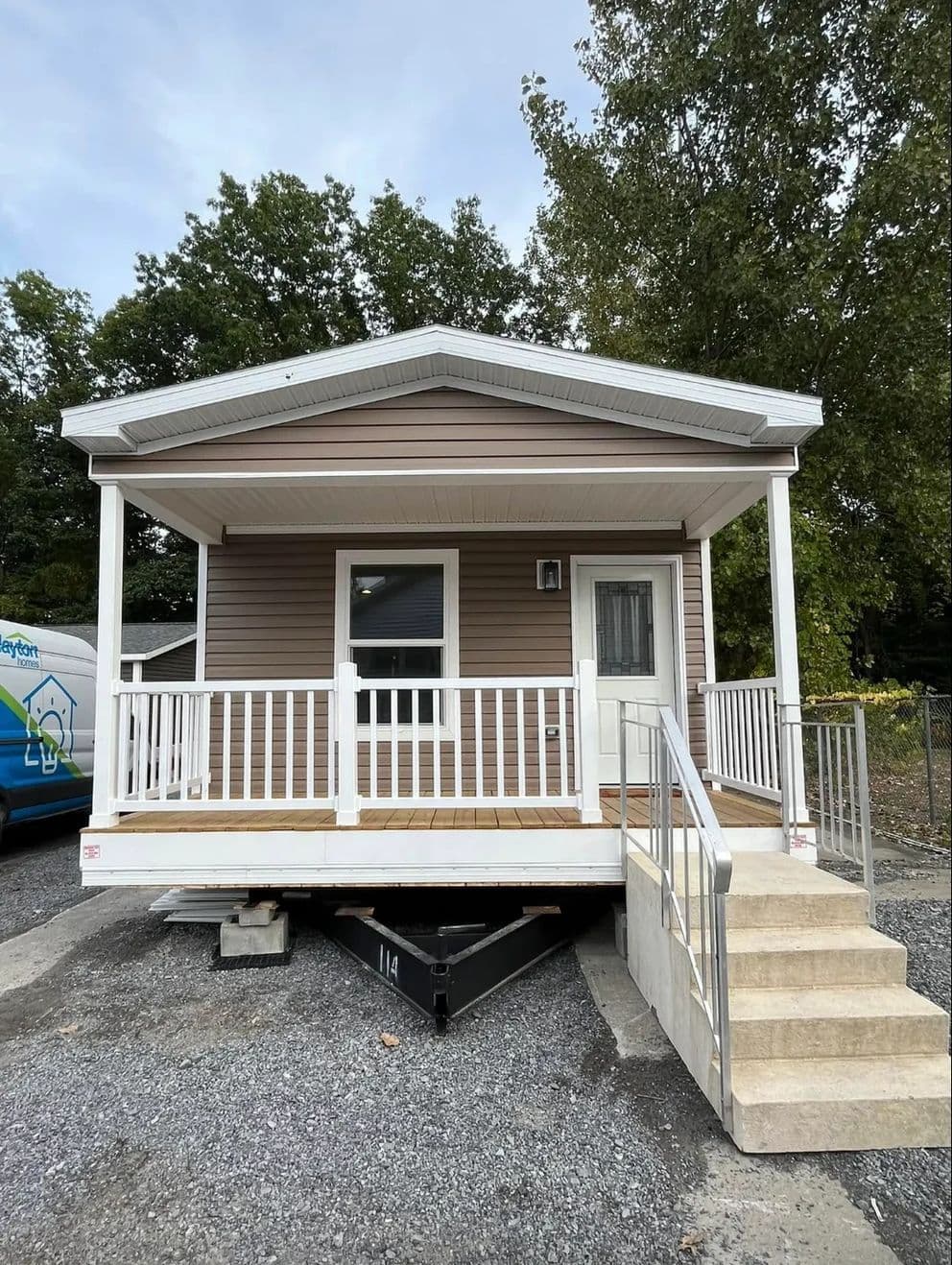 Peridot 60 hero, elevation, and exterior home features