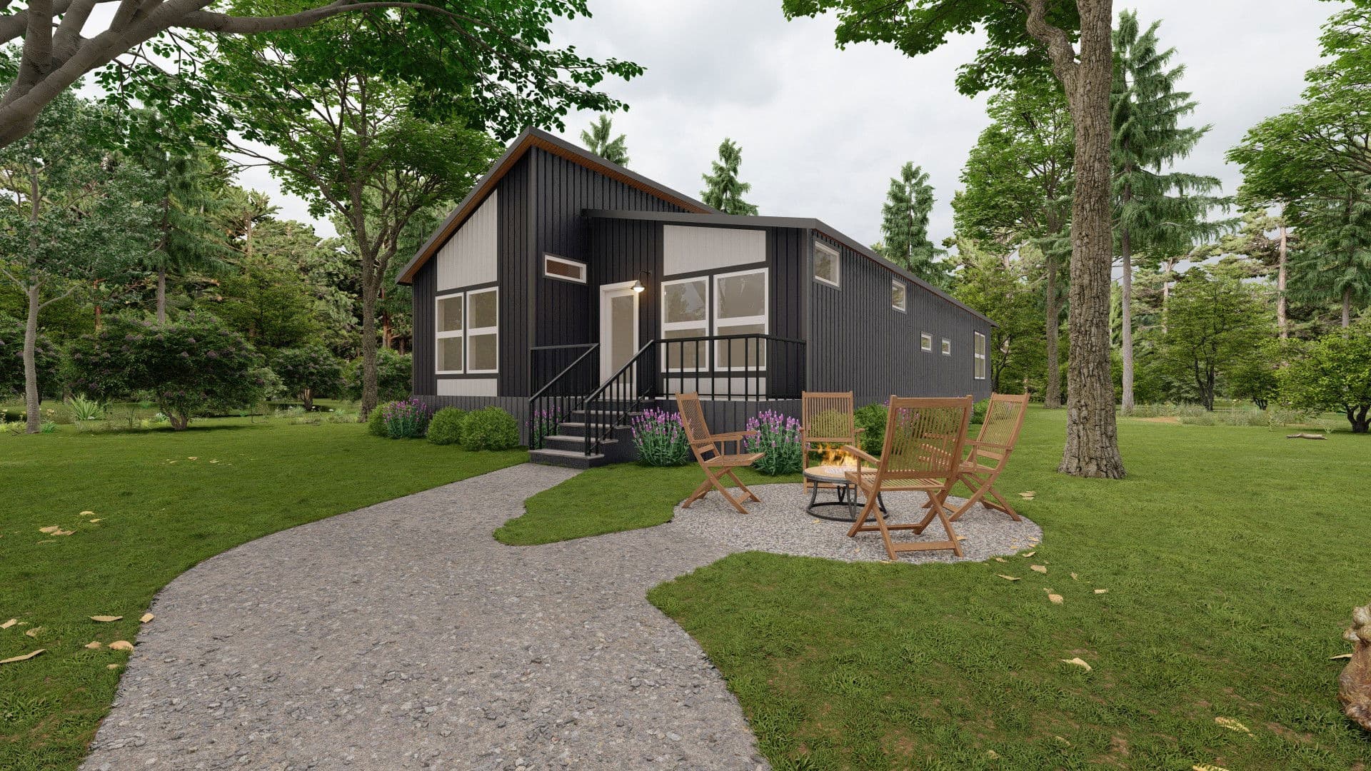 The great divide s58-68m hero, elevation, and exterior home features