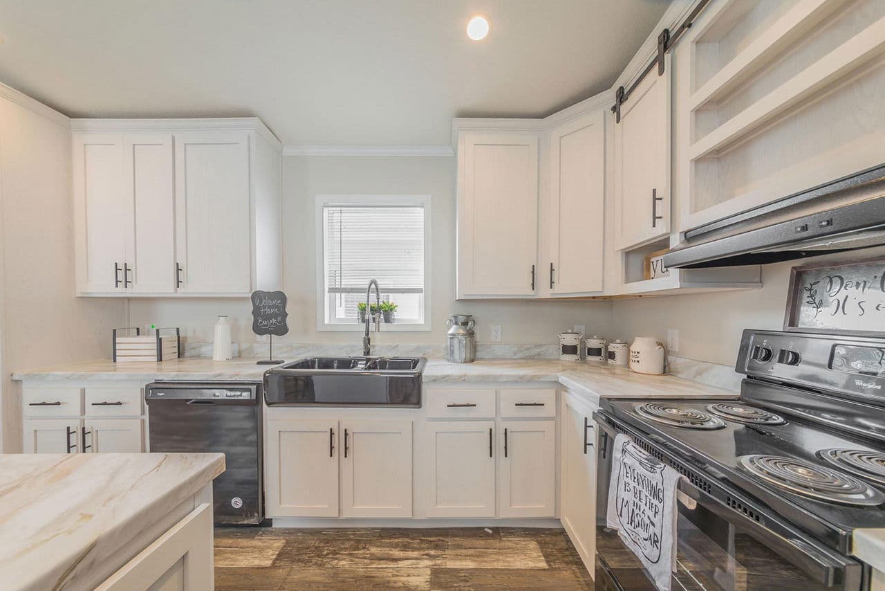The iberville kitchen home features