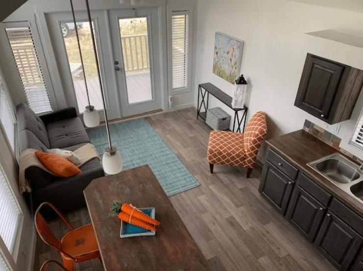 Lakeview interior home features