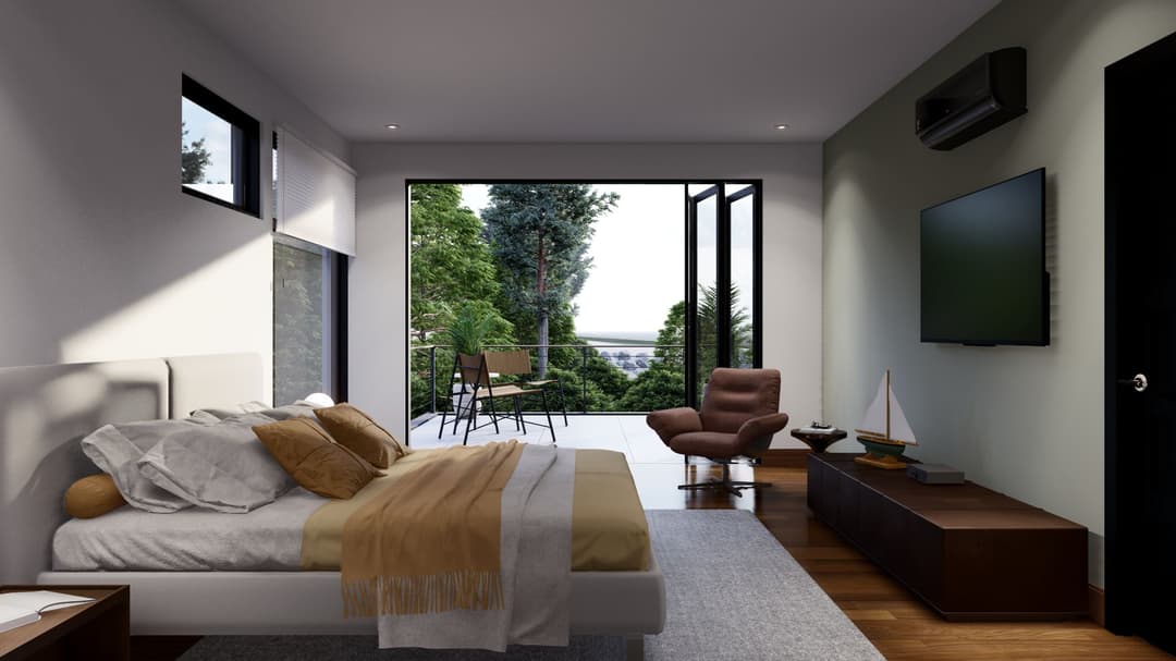 Model 2 bedroom home features