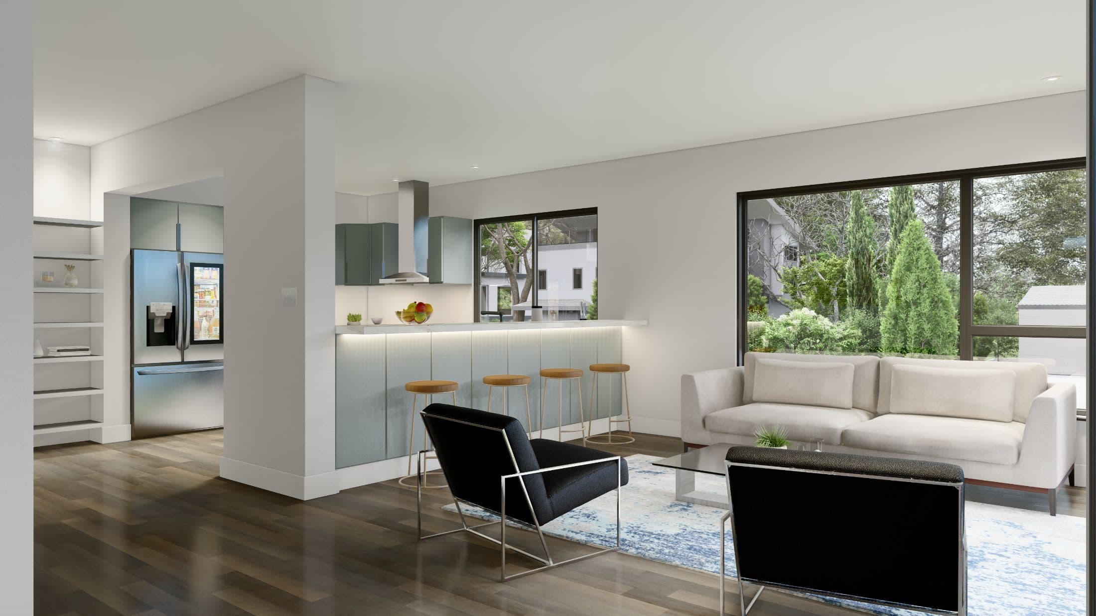 Model 9 interior home features