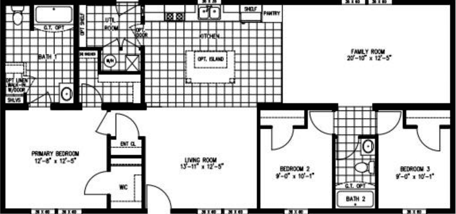 Moonstone floor plan and hero home features