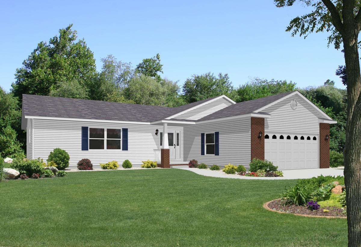 Rochester hero, elevation, and exterior home features