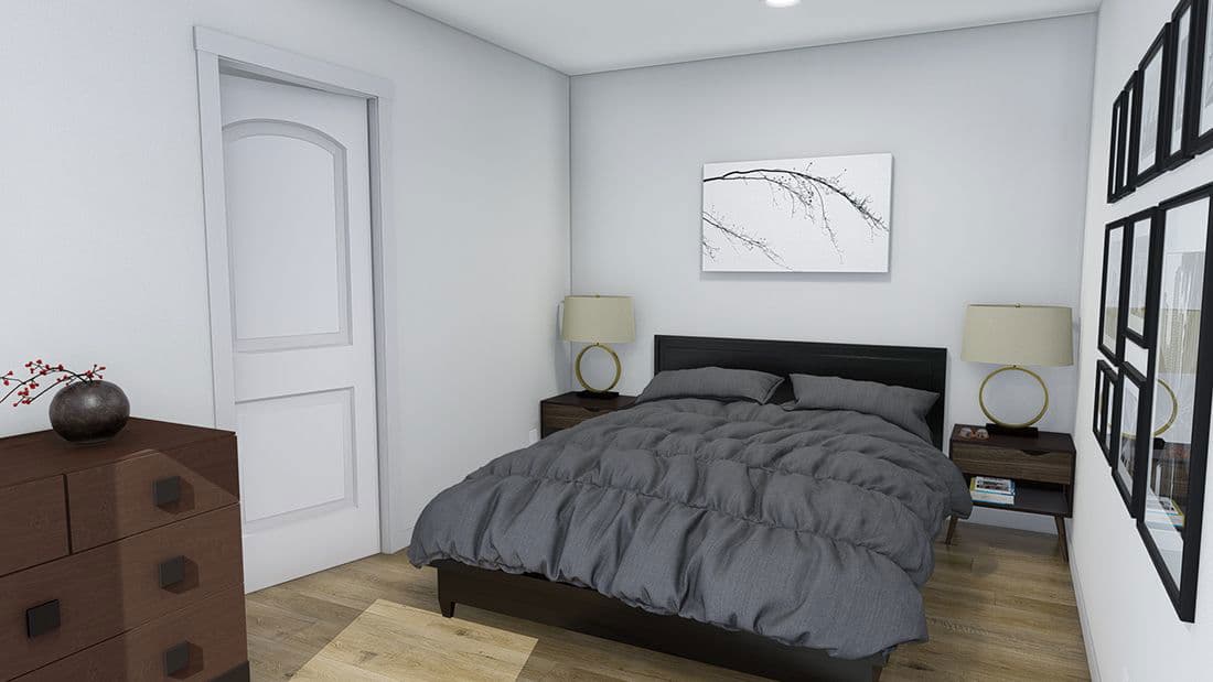 Rhythm nation bedroom home features