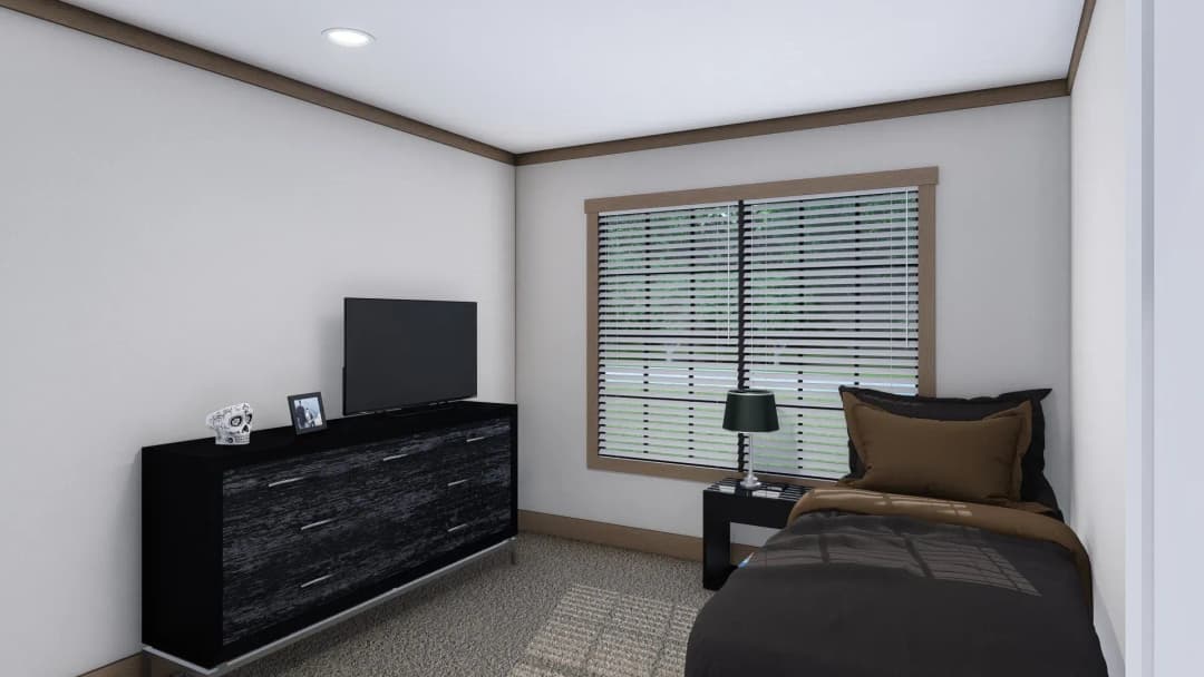 The angelina bedroom home features