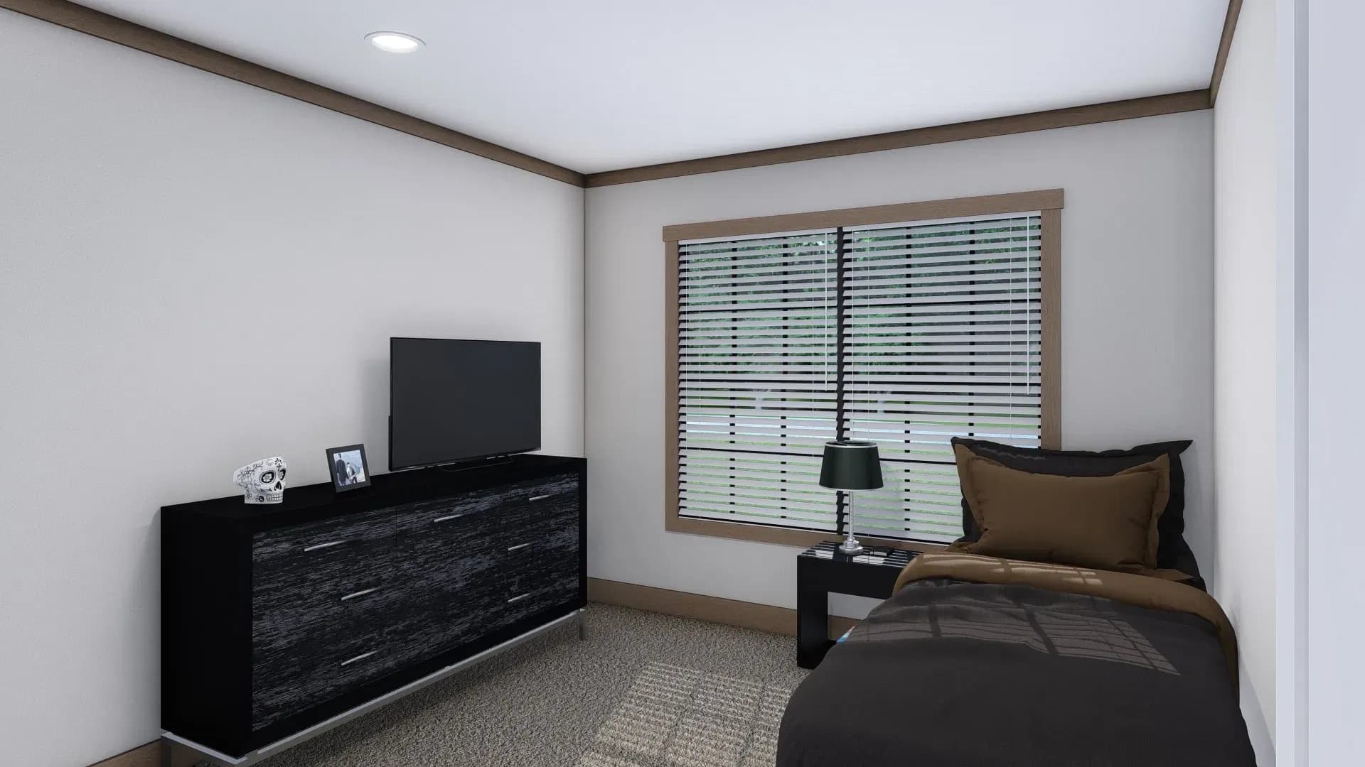 The angelina bedroom home features