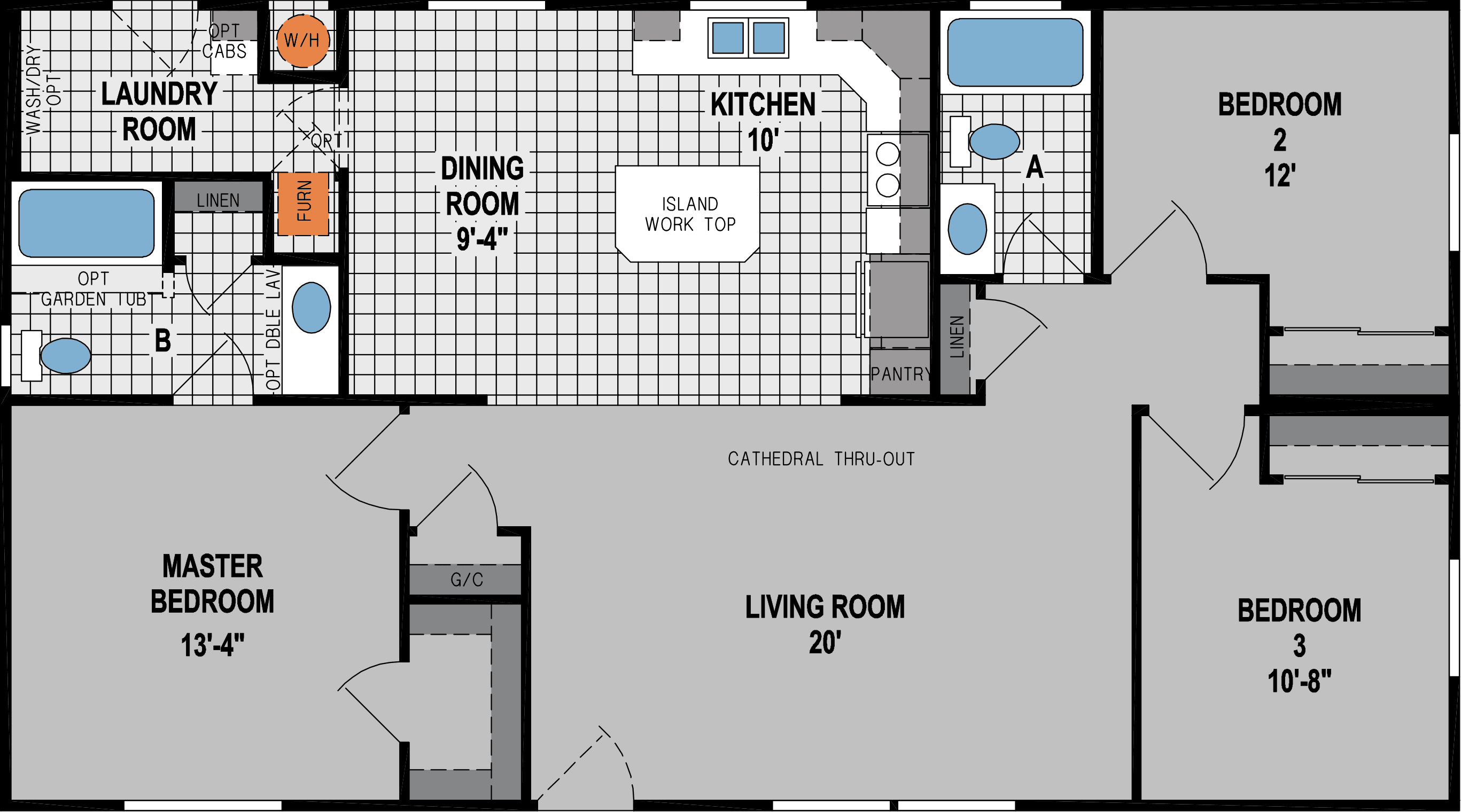 Amber cove k755ct hero and floor plan home features