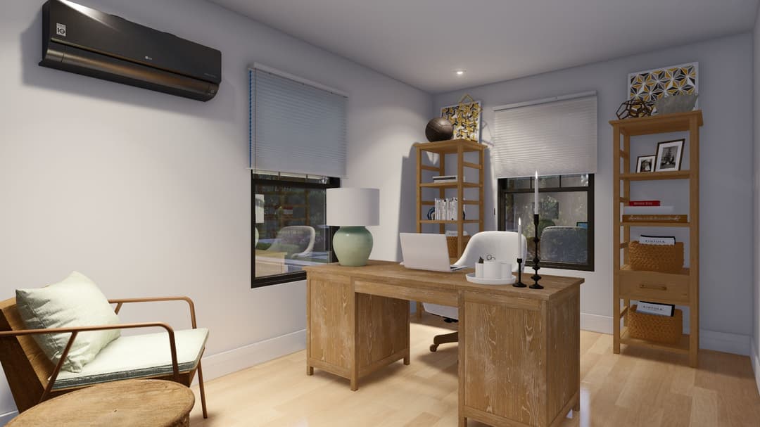 Model 21 interior home features