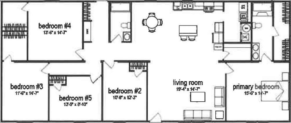 Sandhills 3272h52p03 floor plan home features
