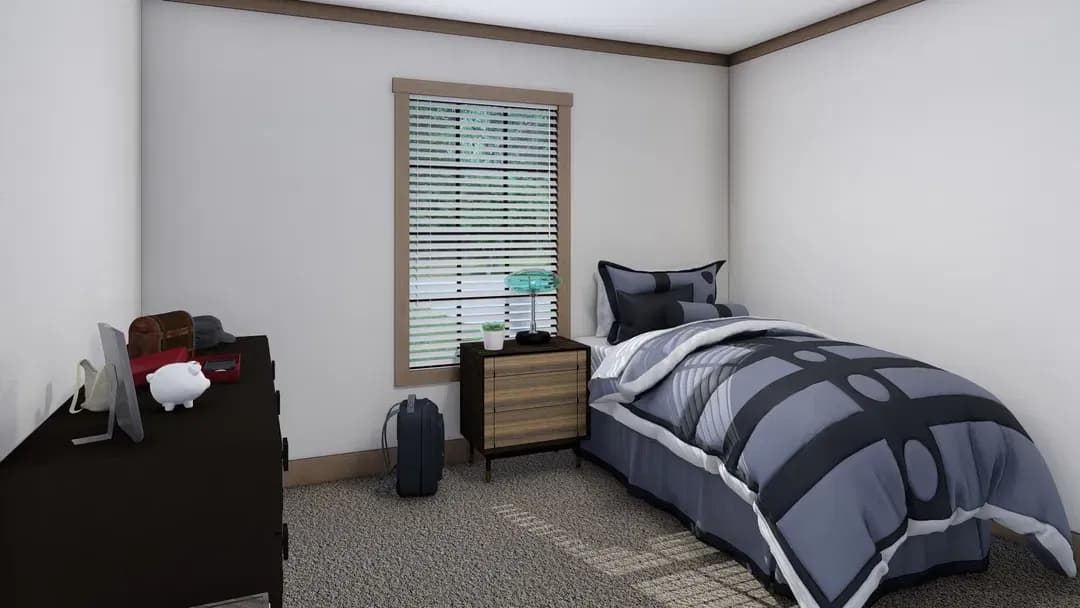 The angelina bedroom home features