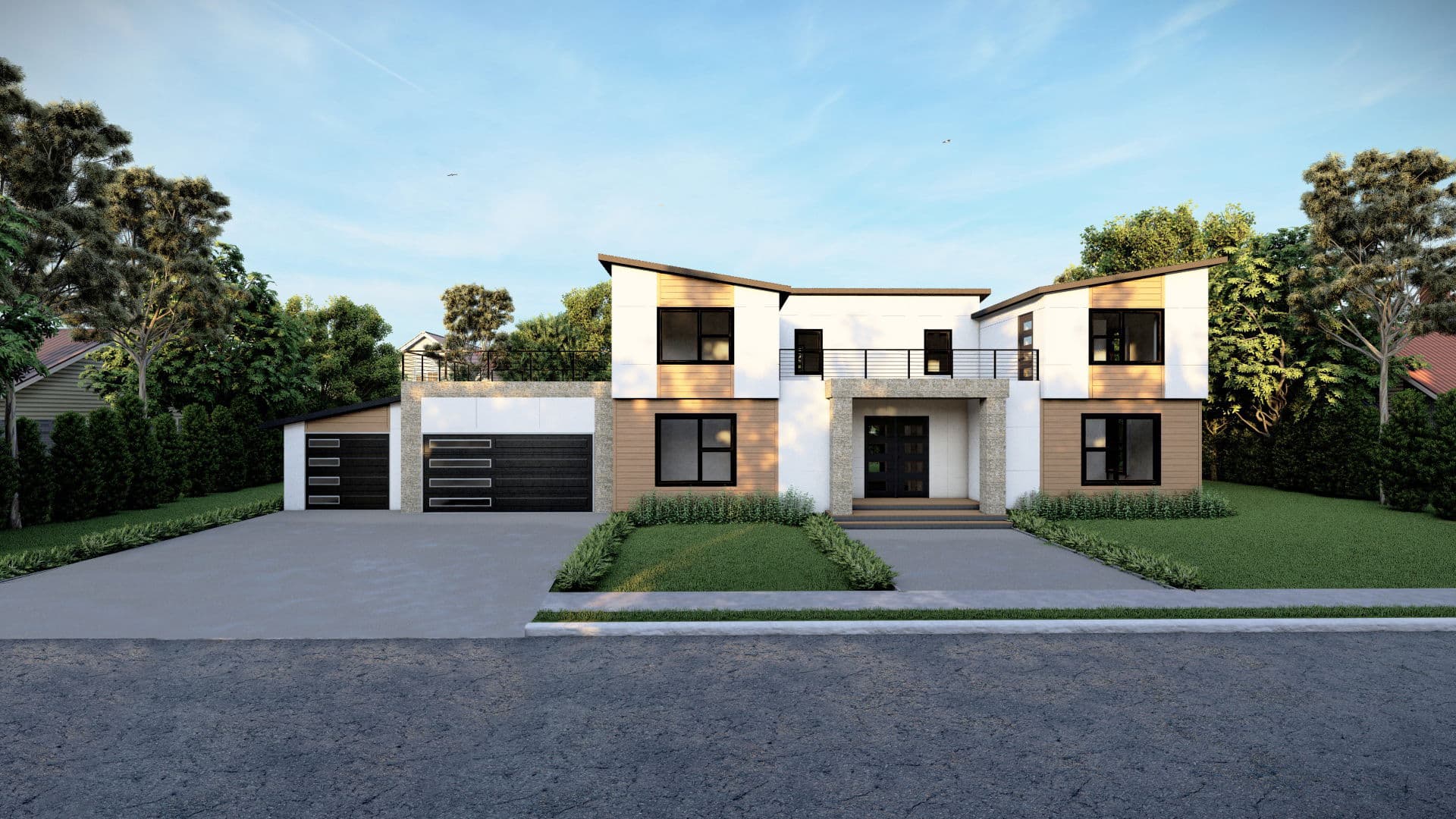 #greenluxhome hero home features