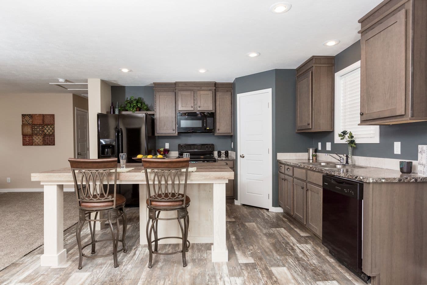 Spring meadow kitchen home features