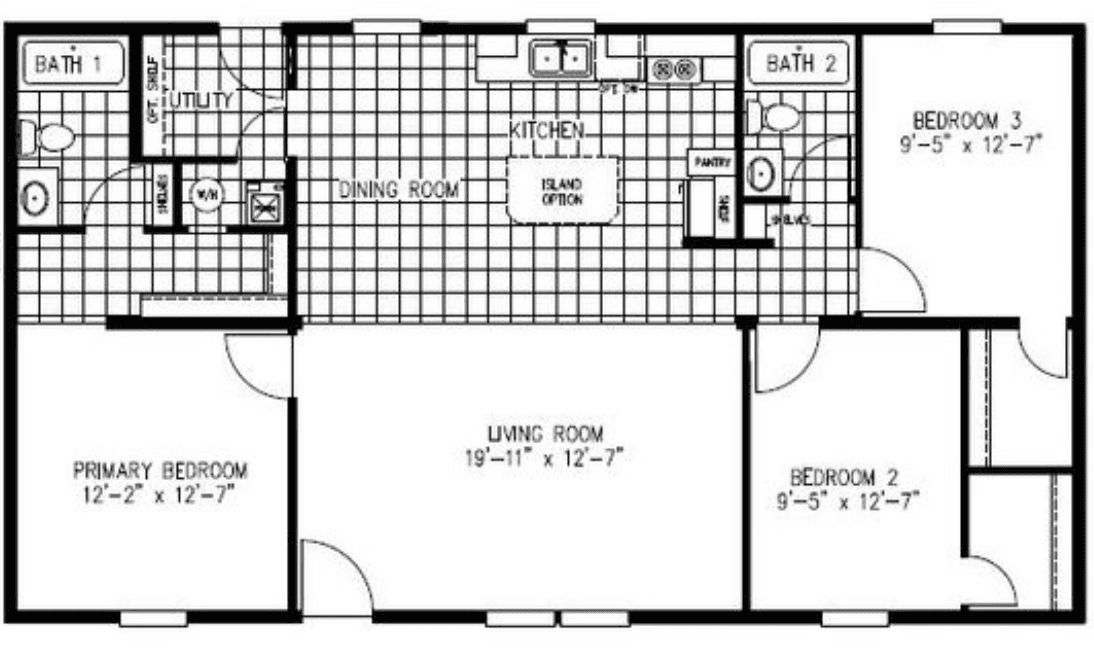 Amethyst z floor plan home features