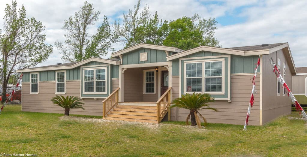 Hacienda flex 57604a elevation and exterior home features