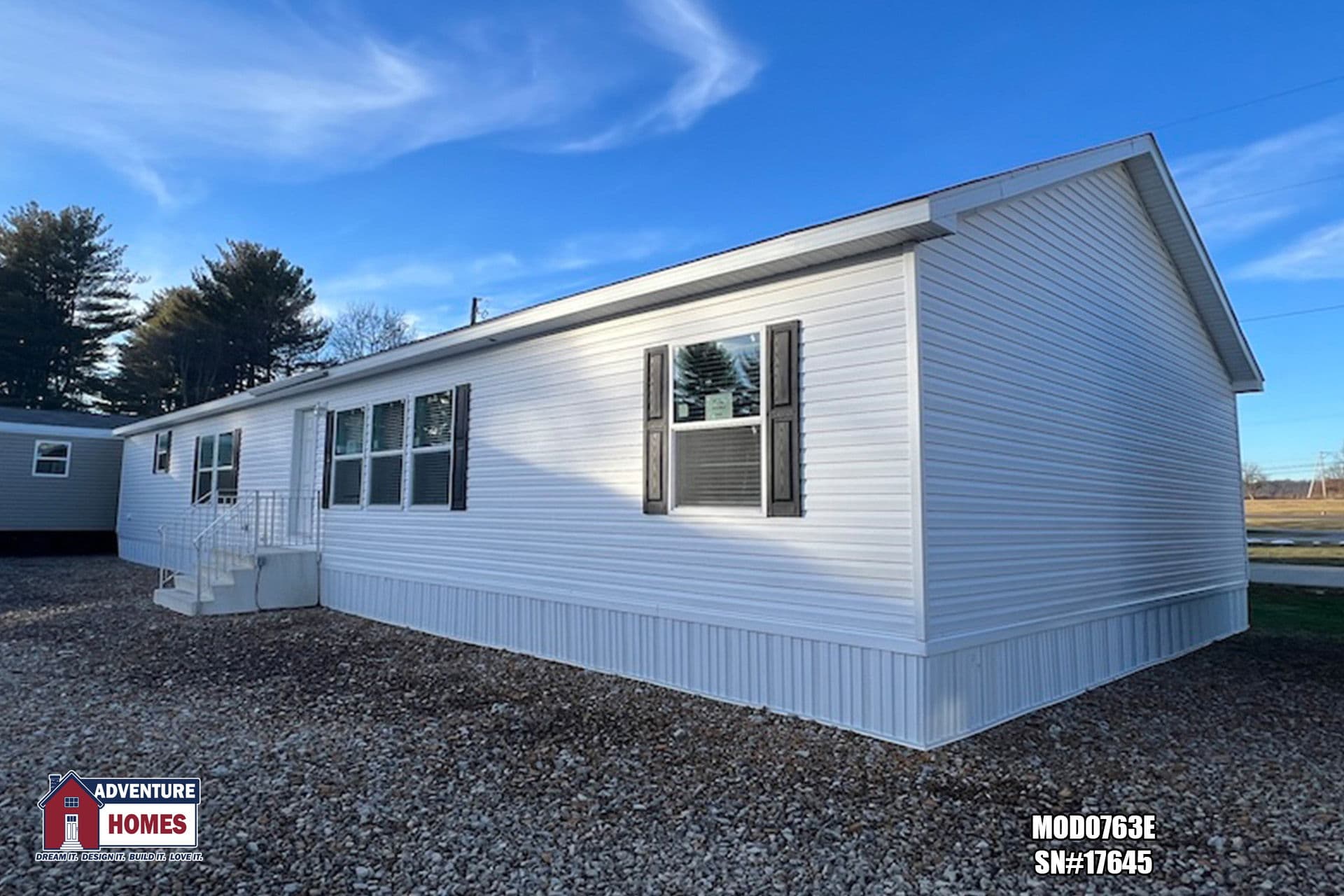 Mod0763e hero, elevation, and exterior home features