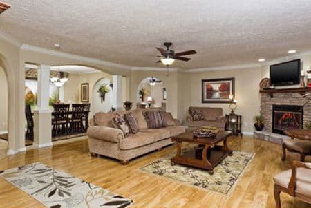 Weeks bay interior and hero home features