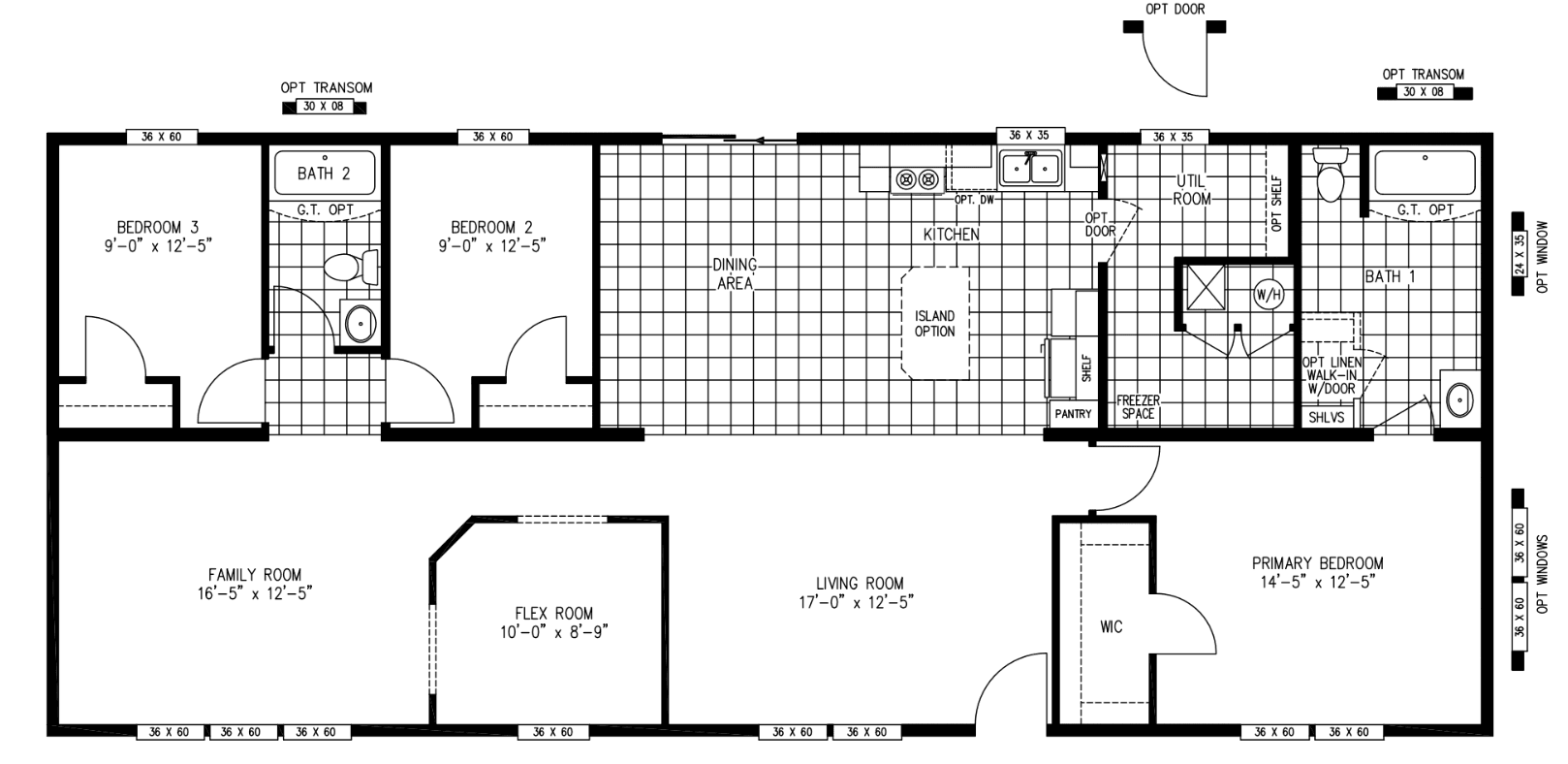 Spinel 64 hero and floor plan home features