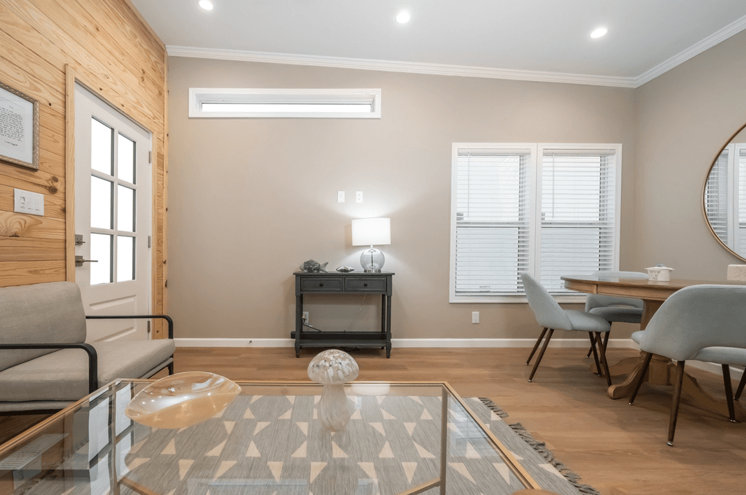 Wedge interior home features