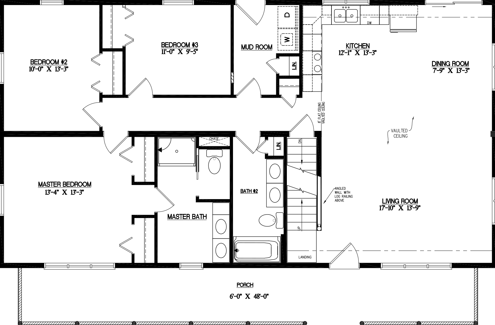 Glacier 2852 floor plan home features