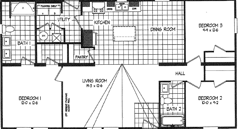 More than a feeling floor plan home features
