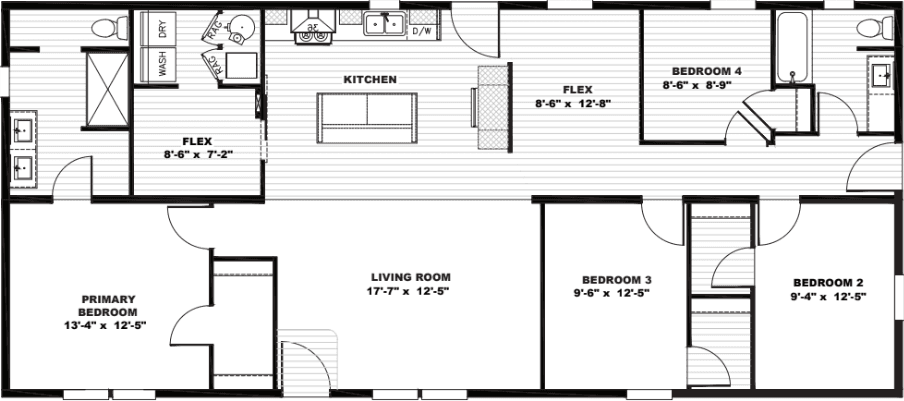 Brown eyed girl floor plan home features