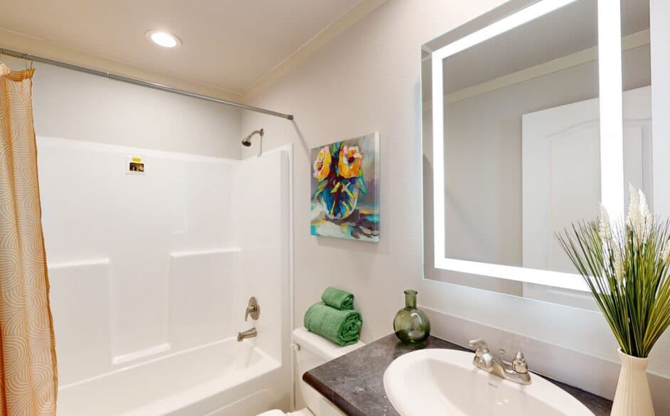 Emerald r48f bathroom home features