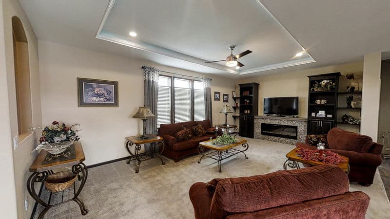 The mountain lodge 185015 interior home features