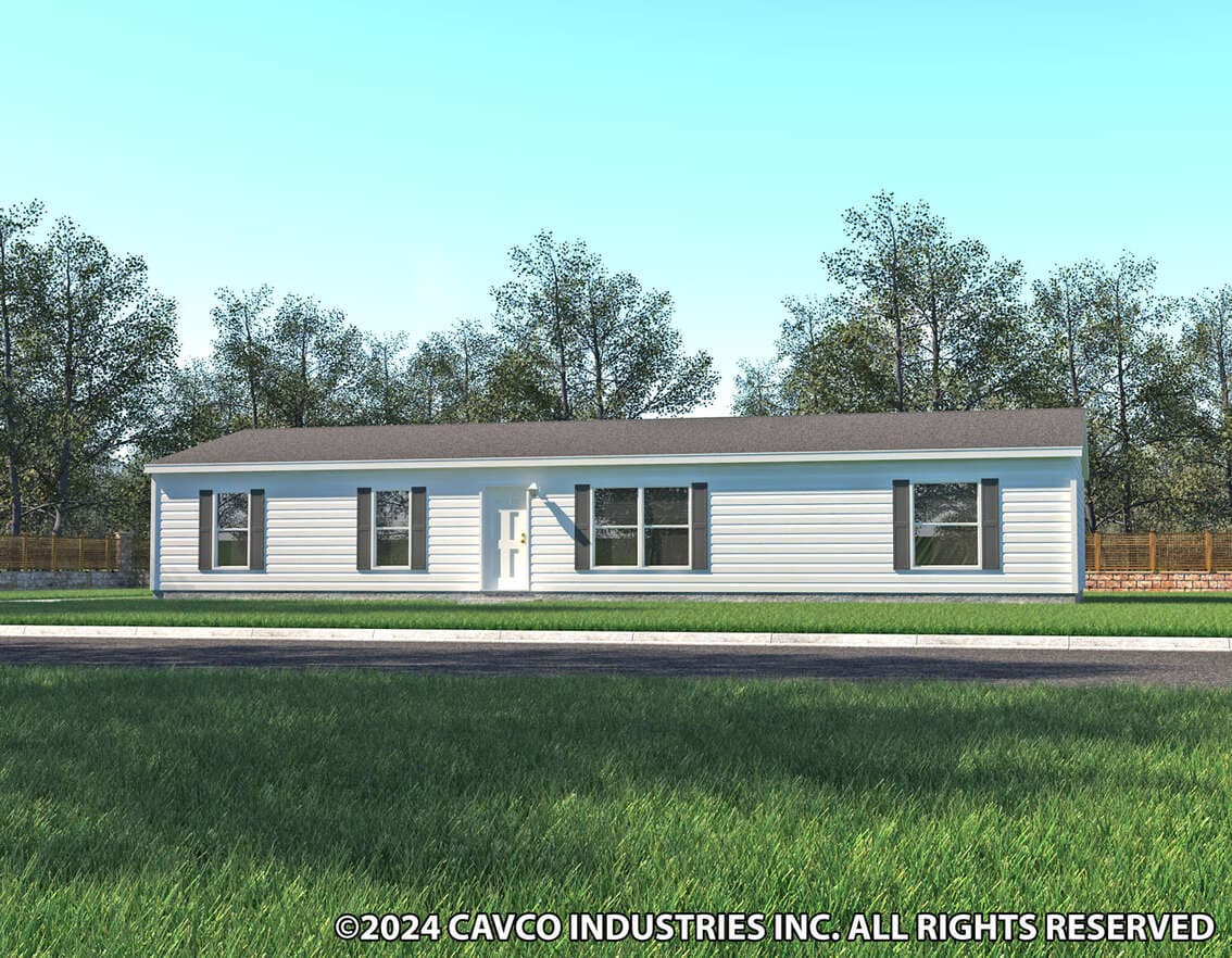 Canyon lake multi-wide 28603t exterior and elevation home features