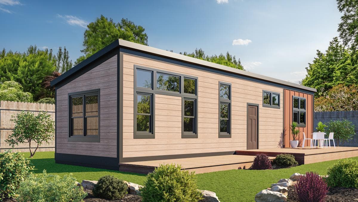 Vale elevation and exterior home features