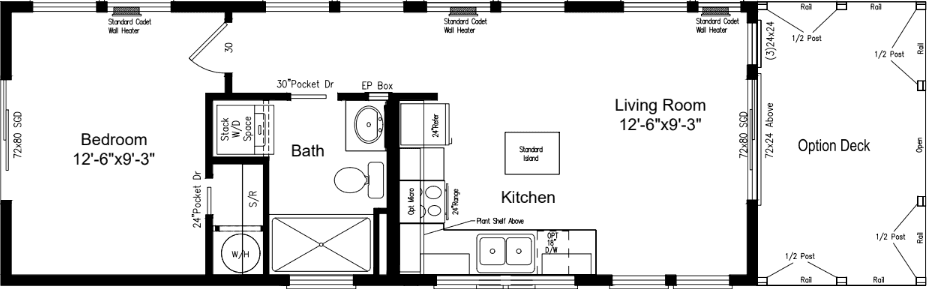 The keystone floor plan home features